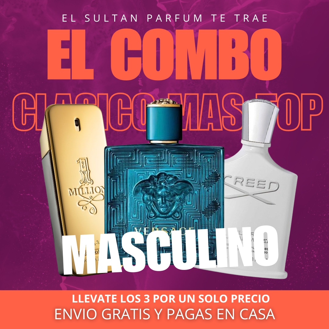 Combo de Hombre full clásico mas TOP