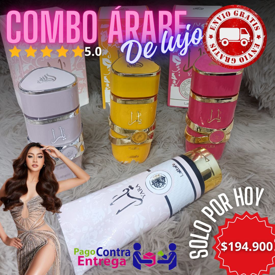 Combo de Lujo Árabe Dama