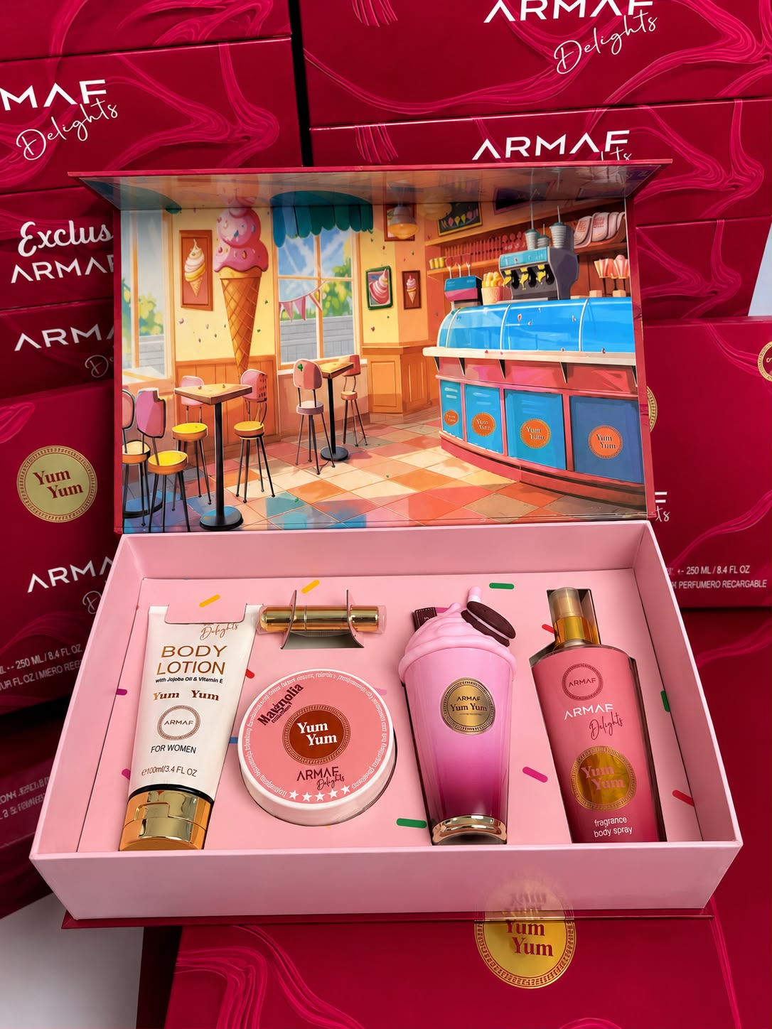 Set exclusivo yum yum 5 piezas